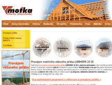 Tablet Screenshot of motka.cz